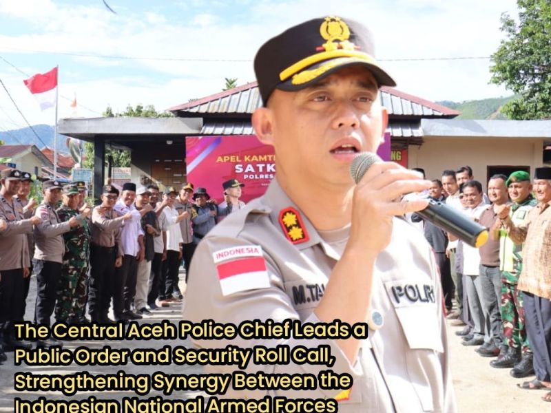 Kapolres Aceh Tengah Pimpin Apel Kamtibmas, Perkuat Sinergi TNI-Polri dan&nbsp;Masyarakat
