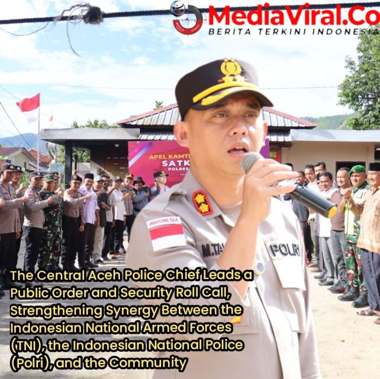 Kapolres Aceh Tengah Pimpin Apel Kamtibmas, Perkuat Sinergi TNI-Polri dan&nbsp;Masyarakat