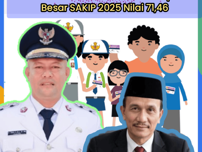 *BUPATI ACUT AYAH WA APRESIASI Kadisdikbud Aceh Utara Mencapai 5 Besar SAKIP 2025 Nilai&nbsp;71,46*